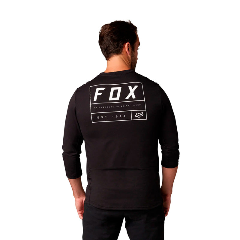 Jersey FOX Ranger 3/4 Iron / Color negro